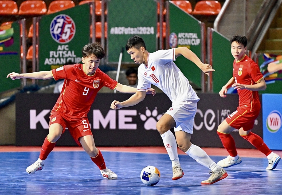 2024 AFC Futsal Asian Cup: Vietnam beat China in group stage